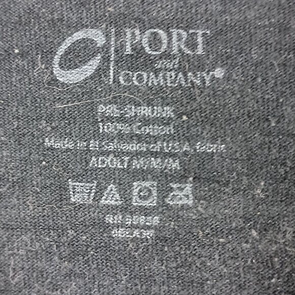 The Young Turks Graphic Short Sleeve T-Shirt Black M Pacific Northwest Punk Band - Picture 3 of 4